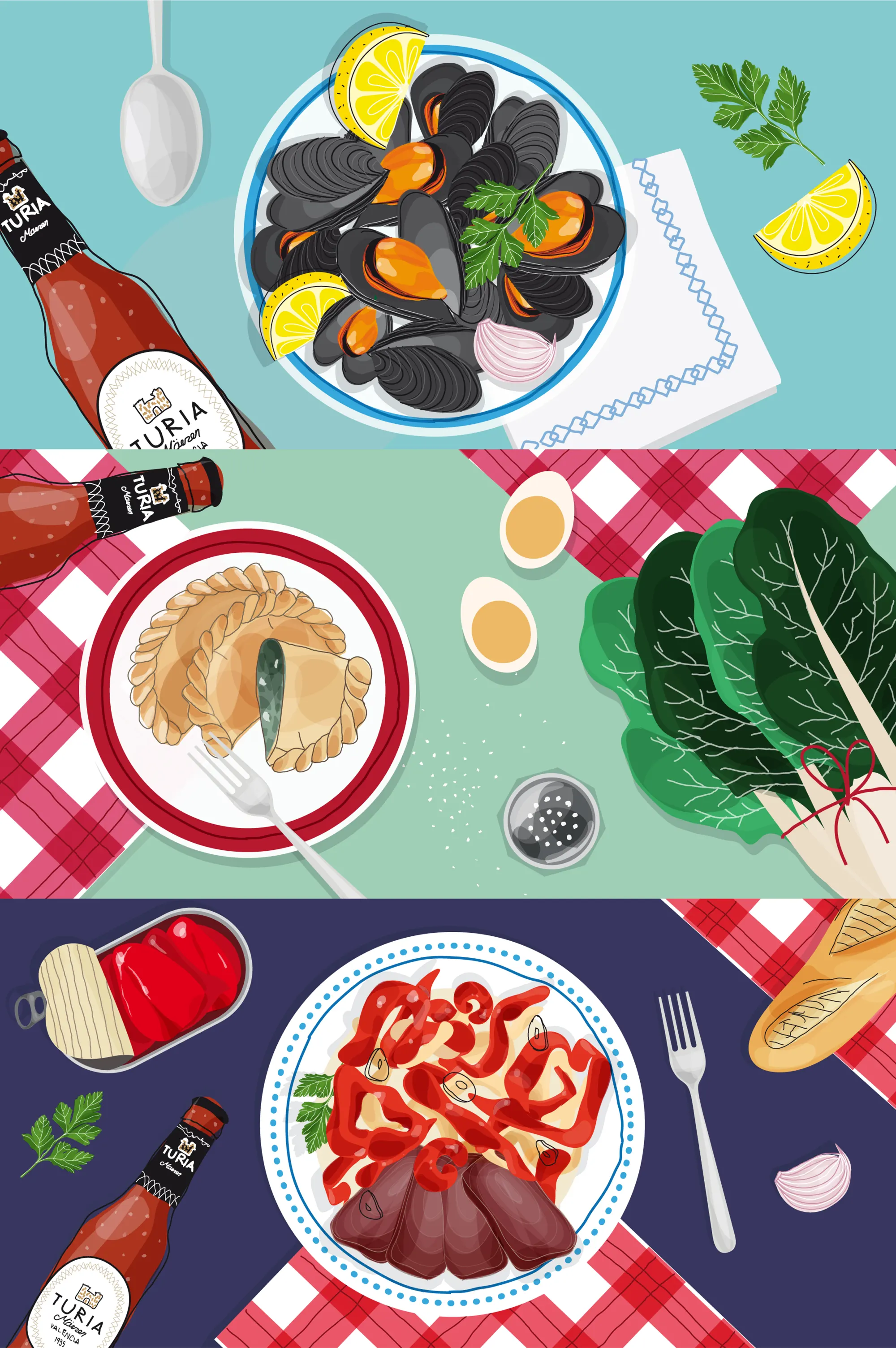 CervezaTuria disenografico ilustracion veronica coloma 1